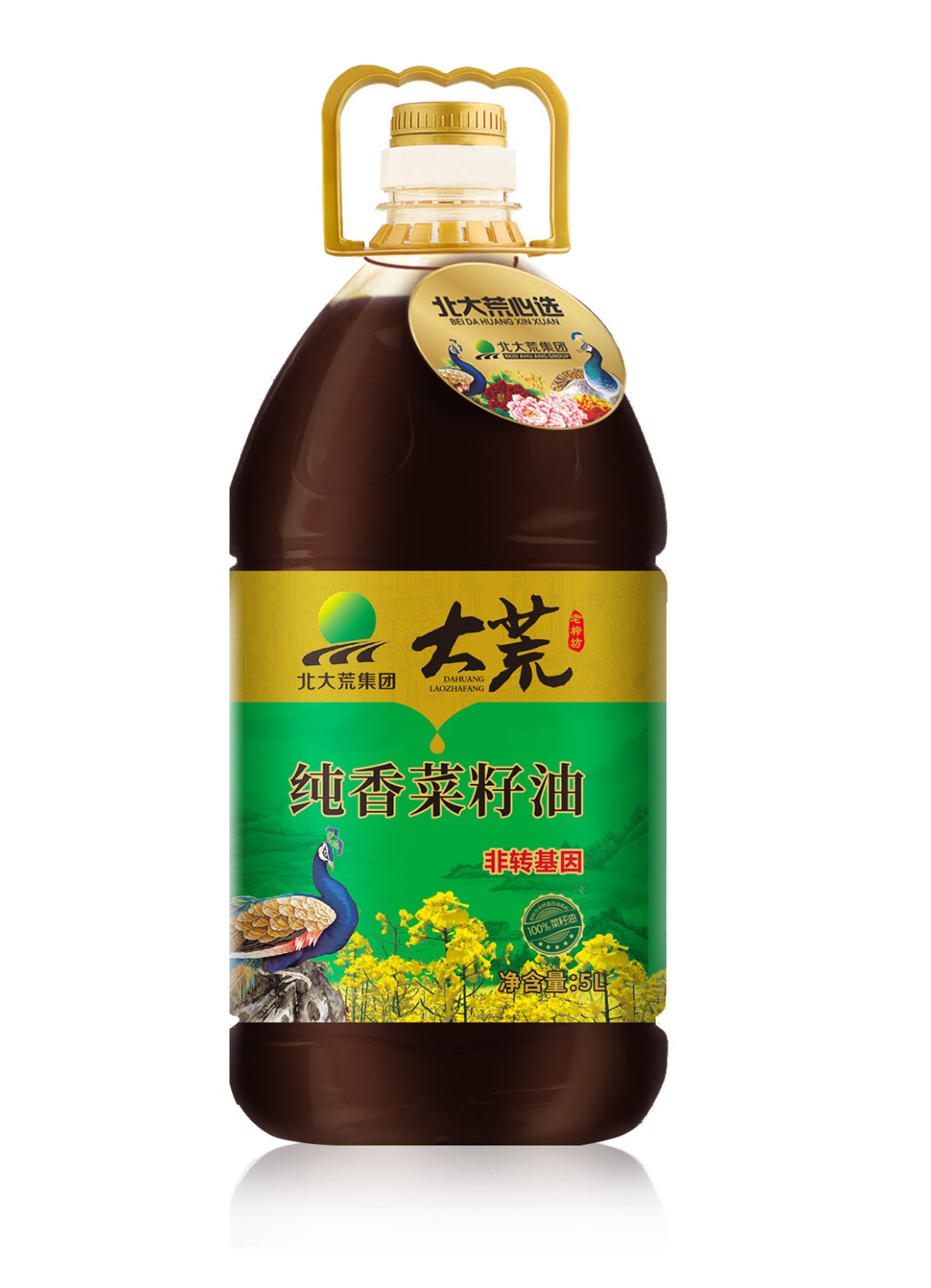 北大荒老榨坊5L压榨纯香菜籽油图4