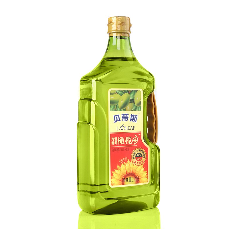 贝蒂斯葵花籽橄榄调和油1.6L*2礼盒食用油 含12%特级初榨橄榄油图4