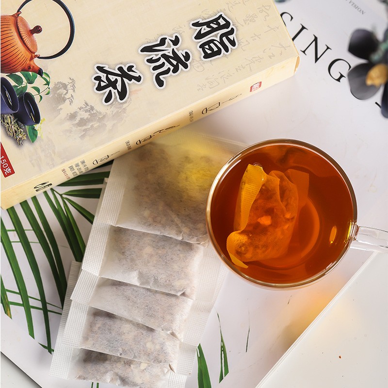 鸿祥堂脂流茶150g袋泡茶代用茶花草茶厂家货源冬瓜荷叶茶代发批发图2