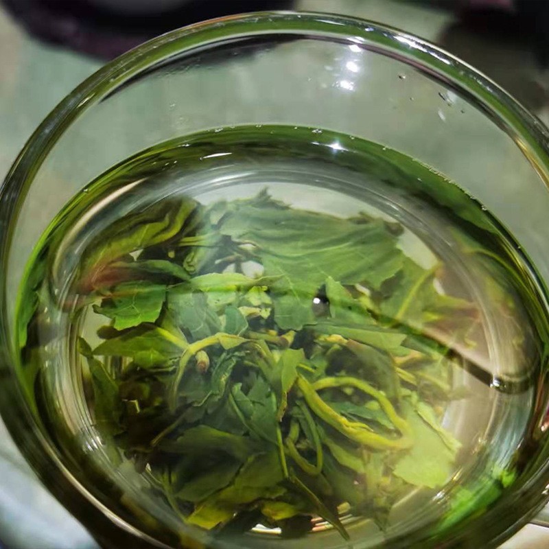 恩施炒青毛尖散装绿茶 包装新茶富硒茶 玉露鲜嫩芽叶浓香高山花茶图4