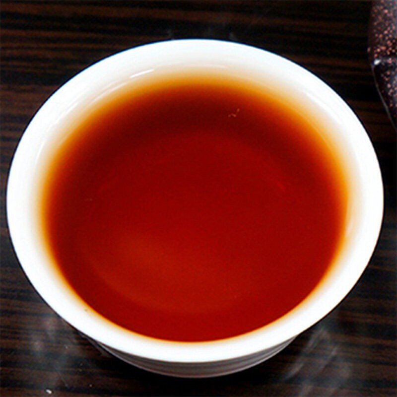 中粮中茶云南茶叶普洱茶熟普2017年-世禄之家饼茶357克图4