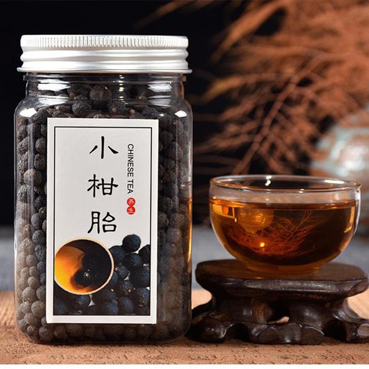 新会厂家批发天马生晒小青柑普洱茶 陈皮普洱茶叶熟茶小青柑图5