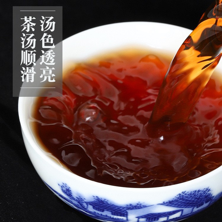 路氏茶业2018年云南大叶种普洱熟茶普洱茶散茶散装批发图3