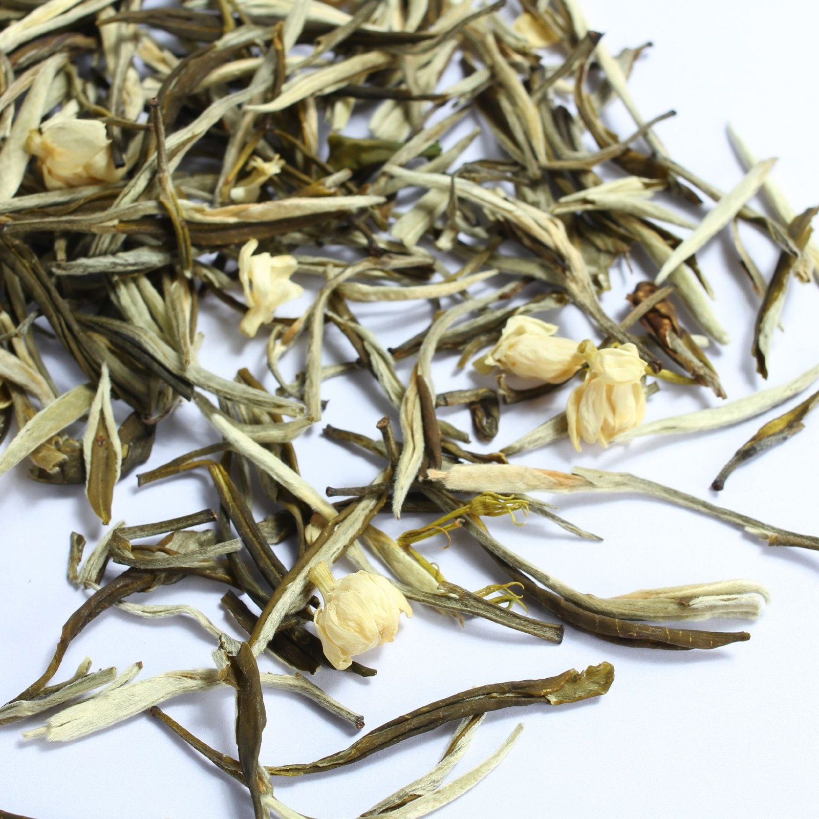 萌露新款 茉莉花茶大白针 2022新茶广西横县特级浓香茉莉花茶散装图4