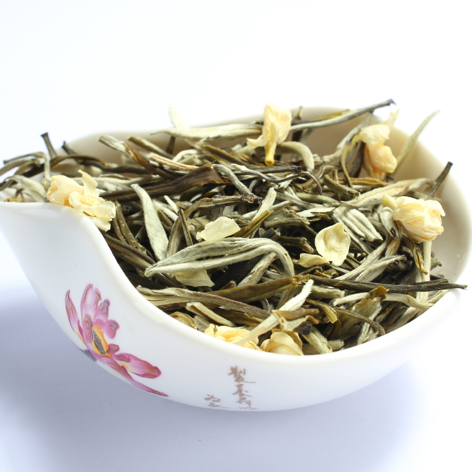 萌露新款 茉莉花茶大白针 2022新茶广西横县特级浓香茉莉花茶散装图2