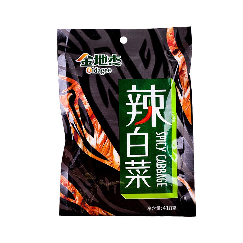 金地杰辣白菜泡菜韩式风味OEM腌制餐馆下饭菜418克/袋批发图5