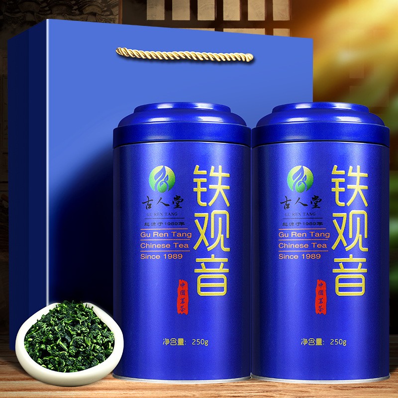 网红带货铁观音罐装500g铁观音茶叶清香型乌龙茶新茶散装批发图3