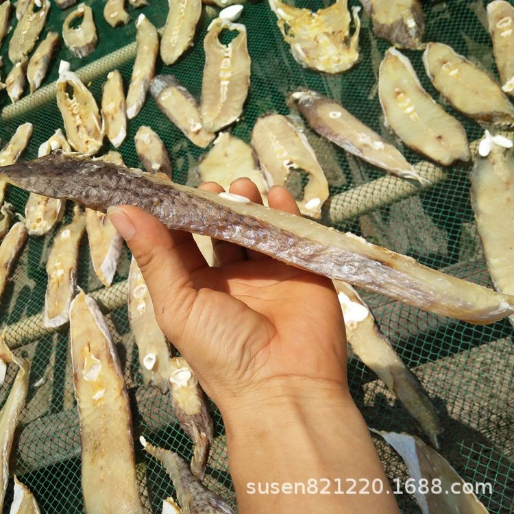 北海深海大马友鱼切片淡晒海鱼干午鱼咸鱼干马友鱼干海鲜干货一斤图4