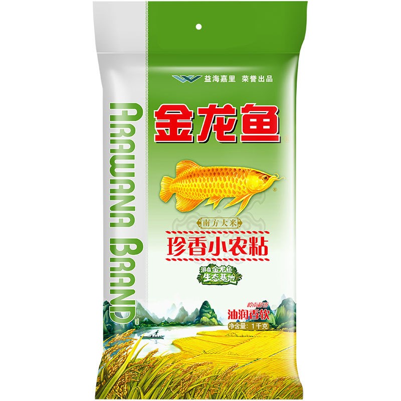 金龙鱼珍香小农粘1kg/包 南方大米1kg油粘米图5