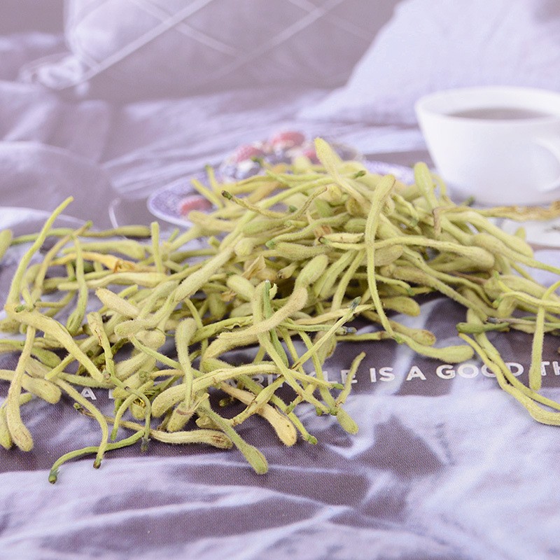 胜豪【免邮】500克河南封丘金银花茶饮品散袋茶原产地厂家直销图2