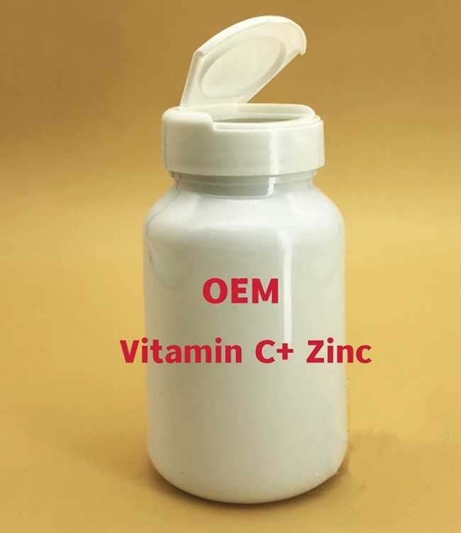 现货Vitamin C+Zinc维生素C片VC片1000毫克外贸图3