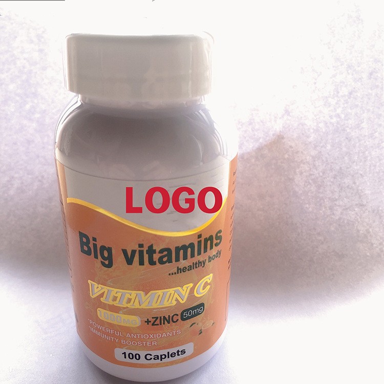 现货Vitamin C+Zinc维生素C片VC片1000毫克外贸图5