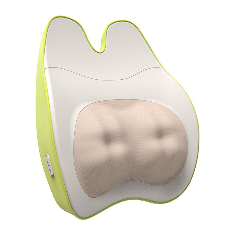 按摩腰靠电动腰椎按摩器 车载腰靠按摩腰靠垫 办公室充电腰部腰垫图5