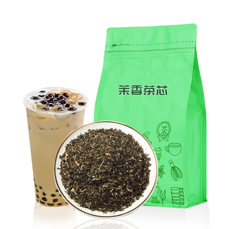 崇华 茉莉花绿茶奶茶店专用 茉香茶心茶角碎茶茉莉奶绿石榴茶原料图4