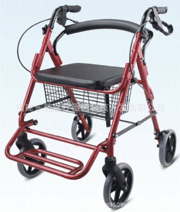 家用超轻简易老年人轮椅轻便手推车小巧骨折残疾车小型瘫痪病人