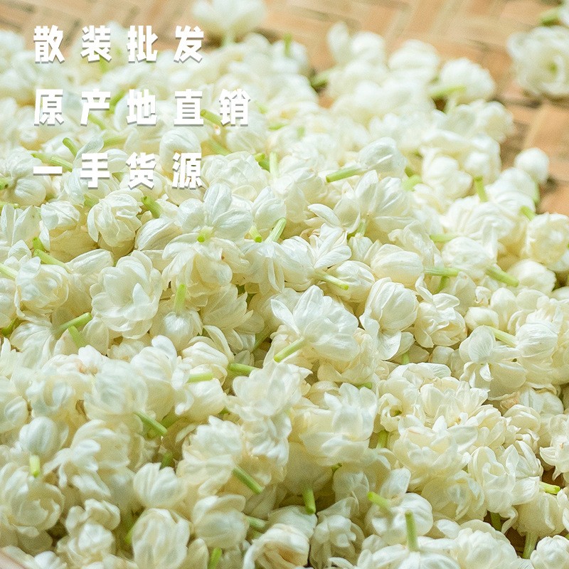 周顺来茉莉花干 干花散装 横县源头厂家 茉莉雪球 5月中旬上新花图2