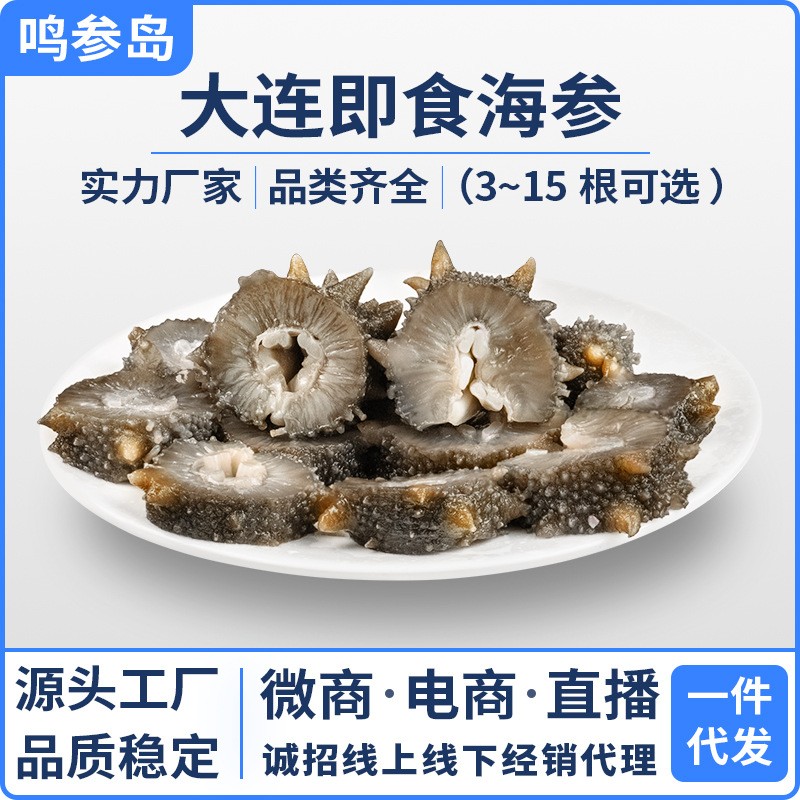 源头工厂大连冷冻即食海参批发开袋即食辽刺参鲜食海参可一件代发图5